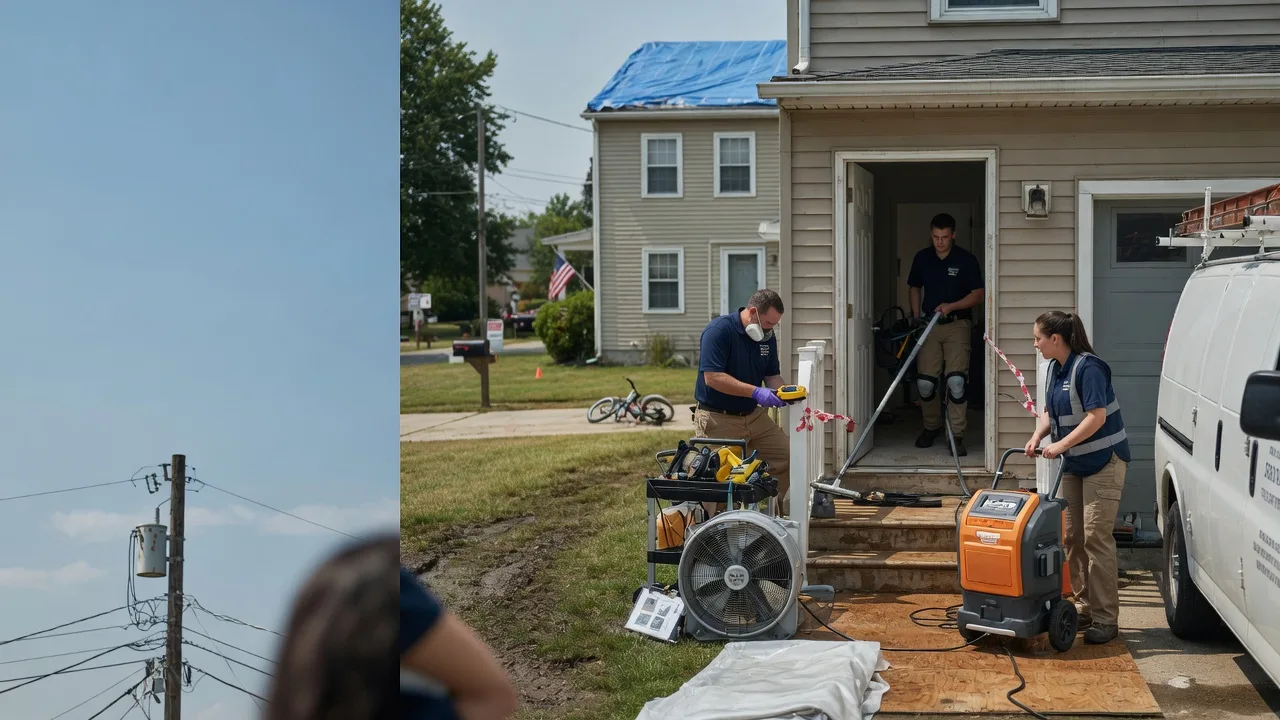 Water Damage Repair in Blanford, IN near me